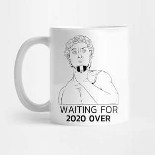 Greek statue sclupture illustration "2020" Mug